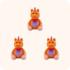 Buddy Unicorn Plush 3PCS