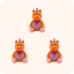 Buddy Unicorn Plush 3PCS