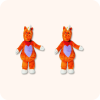 Buddy Unicorn Plush 2PCS
