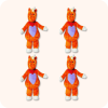 Buddy Unicorn Plush 4PCS